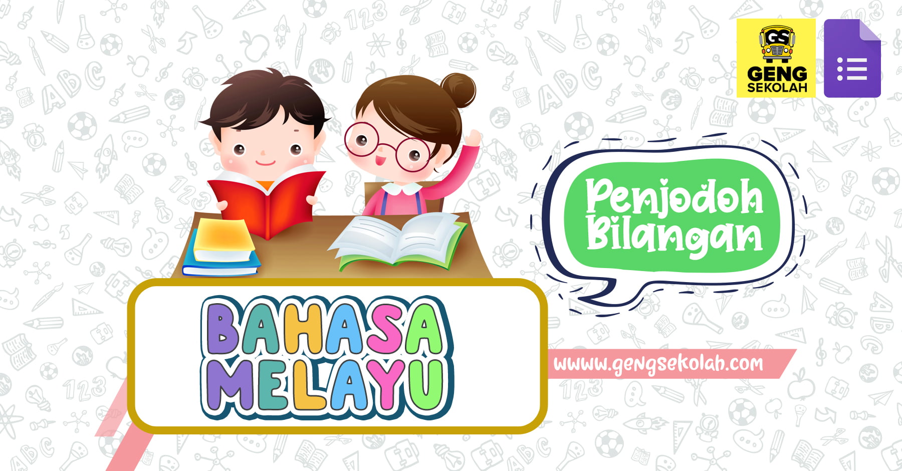 Latihan Bahasa Melayu Penjodoh Bilangan Geng Sekolah